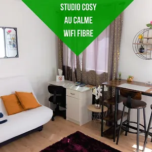  Appartement Le Zen -studio Equipe- Wifi Fibre- Centre Avec Parking France